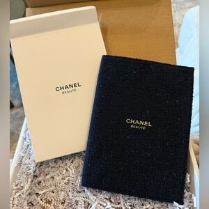 Chanel Beauté Black Velvet Notebook Journal w/ Box – New